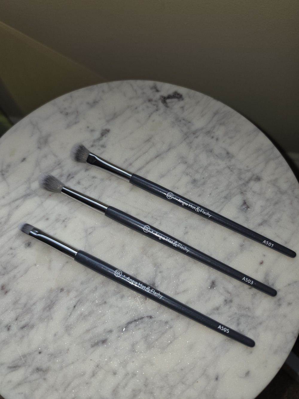 BK BEAUTY × ANGIE HOT & FLASHY 3PC EYE BRUSH BUNDLE